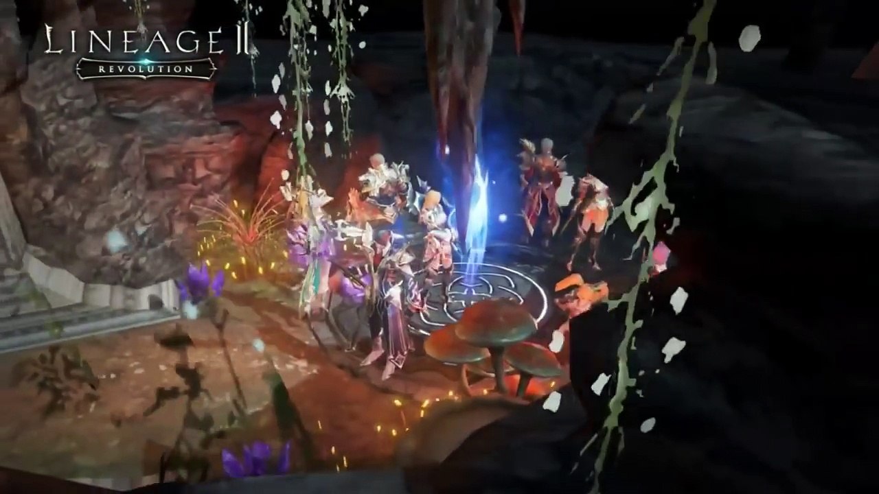 [เกมมือถือ] Lineage 2 Revolution EP : 2 ตัวอย่างรูปแบบสกิลและท่วงท่าสุดเทพ