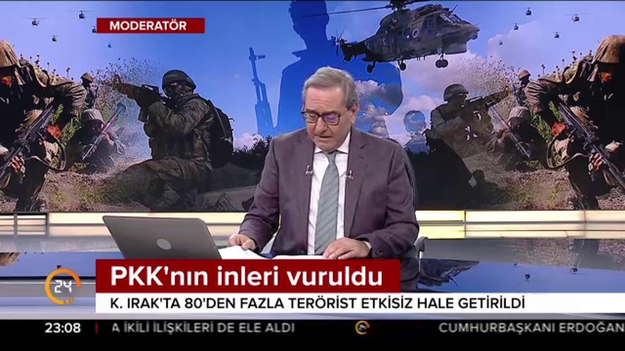 PKK'nın inleri vuruldu