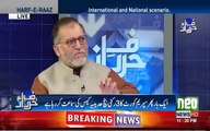 Orya Maqbool Jan comments on Imran Khan's statement about Liberals _ Harf e Raaz