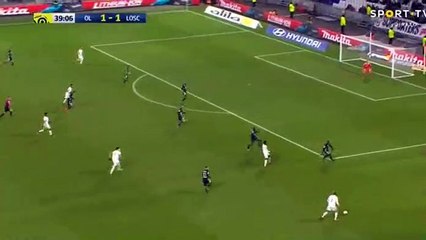 Ezequiel Ponce  Goal HD - Lyon	1-2	Lille 29.11.2017