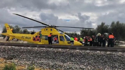 Andalusien: 27 Verletzte bei Zugunglück