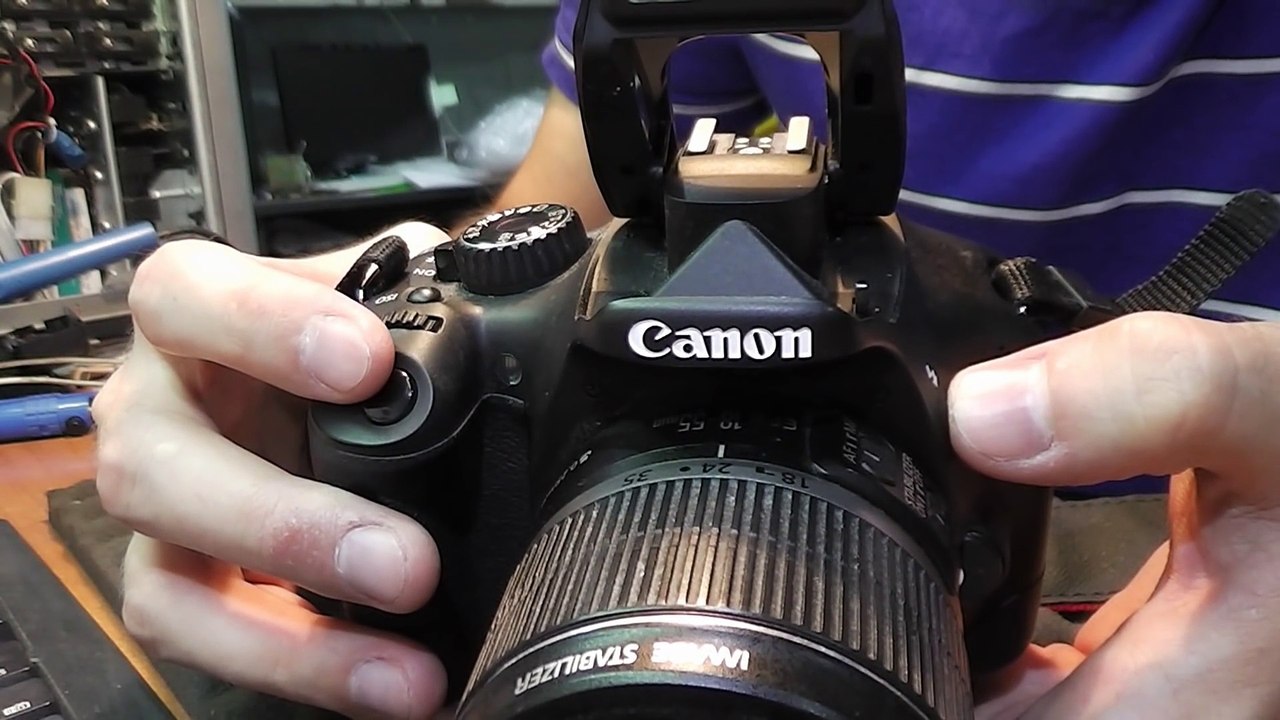Ошибка вспышки Err 05. Фотокамера Canon 550D. Ремонт
