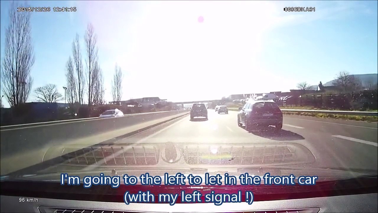 Road rage entre 2 motards et un automobiliste... pas commodes