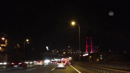 15 Temmuz Şehitler Köprüsü'nde Güvenlik Önlemi (2)