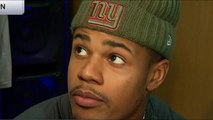 Sterling Shepard on Eli: 'He's not pouting'