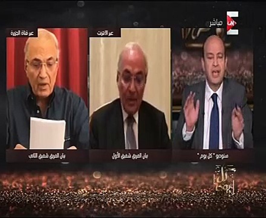 عمرو أديب لـ"شفيق": أسأت للإمارات اللى قعدت تاكل وتشرب عندهم 5 سنين