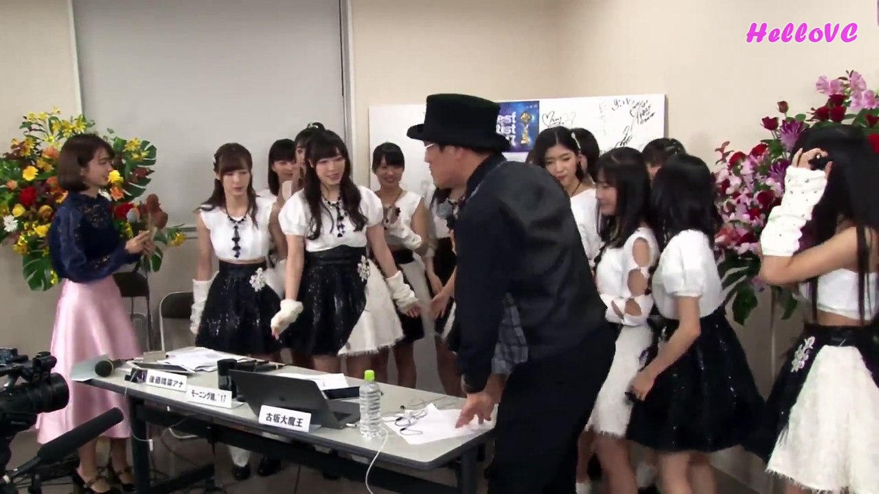 171128 音楽の祭典ベストアーティスト2017 裏配信 大魔王の部屋 モーニング娘。'17