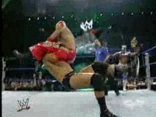 Rey mysterio & kidman & ultimo dragon vs FBI