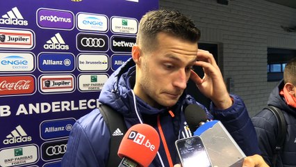 Uros Spajic: "Tomber par terre, pleurer, je suis déçu de ce qu'on fait les joueurs du Standard"