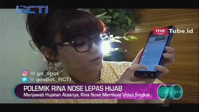 Lepas Hijab dan Dihujat Banyak Orang, Ini Jawaban Rina Nose
