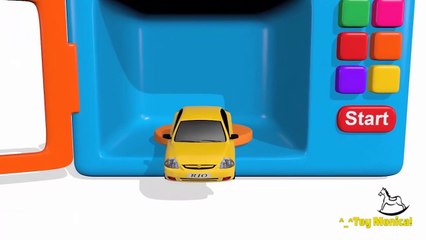 Colors for Children to Learn with Microwave and Surprise Eggs - Learn Colours For Kids-nUW2Mb1DZrc