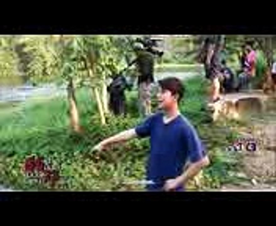 รักกันพัลวัน (Rak Kan Panlawan) นาย ณภัทรเล่นน้ำกับช้าง - MMBT 2017.3.27 (1)