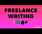 Best Freelance jobs websites for writers 2017