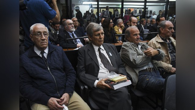 Prisión perpetua para dos exmilitares por crímenes de lesa humanidad en Argentina