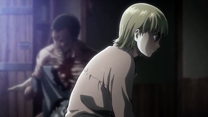 Shingeki no Kyojin Season 2 / 進撃の巨人Season 2　サシャの鳥肌シーン　2話