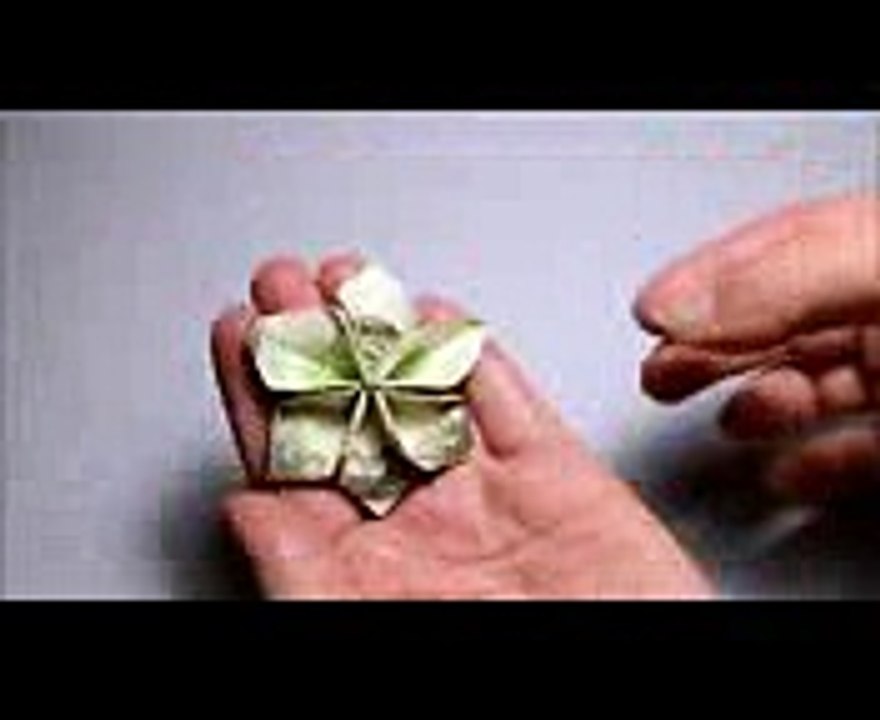 Quick Money Flower Dollar Origami DIY Lei Tutorial