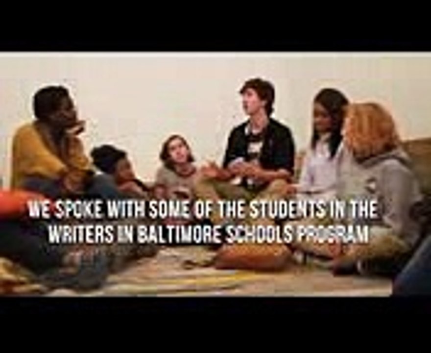 Baltimore Young Writers' Summer Studio 2017