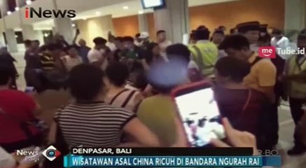 Tak Kunjung Diberangkatkan, Wisatawan Asal China Ngamuk di Bandara Ngurah Rai