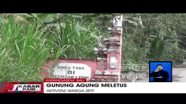 Wilayah Zona Merah Gunung Agung Sepi Aktivitas