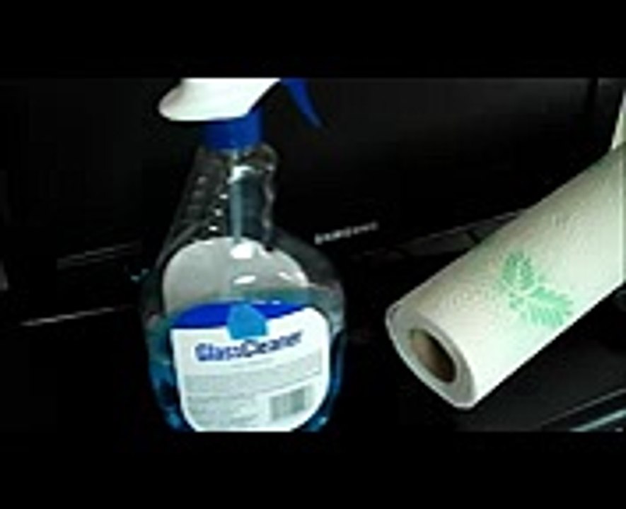 How to Clean an HDTV flat screen Video Dailymotion