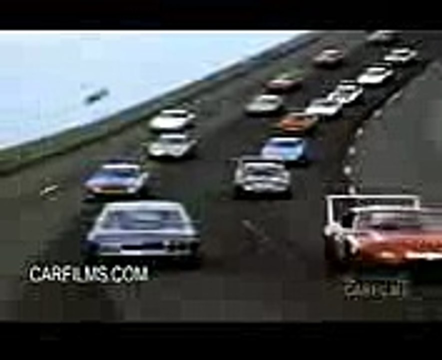 Vintage Classic NASCAR Grand National Stock Car Racing Footage from 1970