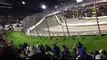 Crowd Reaction to the end of the NASCAR race at Martinsville after Hamlin wrecks chase Elliot