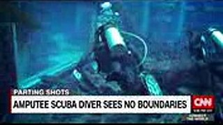 Amputee scuba diver sees no boundaries
