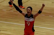 戸田さやか選手(Sayaka Toda)その②ﾌﾟﾚｽﾃｰｼﾞ･ｲﾝﾀｰﾅｼｮﾅﾙ ｱﾗﾝﾏｰﾚ【女子ﾊﾞﾚｰﾎﾞｰﾙVﾁｬﾚﾝｼﾞﾘｰｸﾞⅡ2017-2018】2017.11.11青山学院大学体育館