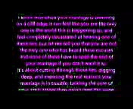 Marriage Counseling Save My Marriage Today