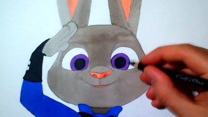 Comment dessiner Judy Hopps  - Zootopie [Tutoriel]-hUCBaYEPAAc