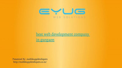 Website Development Company in Gurgaon