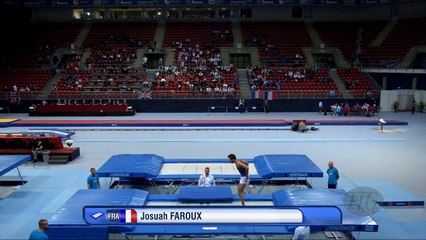 FAROUX Josuah (FRA) - 2017 Trampoline Worlds, Sofia (BUL) - Qualification Trampoline Routine 2-ZujpdC0S_7Y