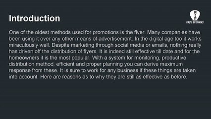 Reasons Why Flyer Printing Cheap Is Still Effective Advertisement Measure
