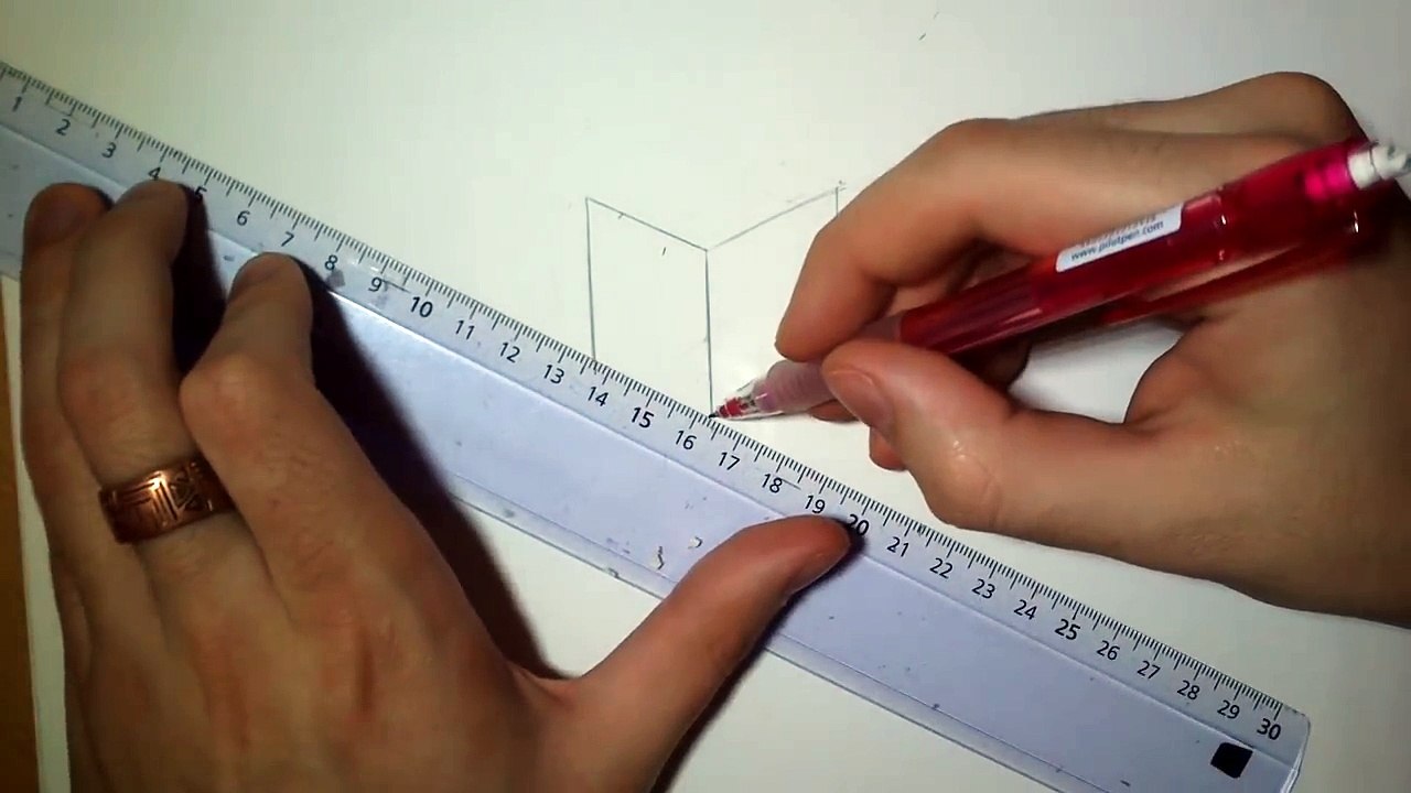 Comment dessiner un Rubik's cube 3D - Illusion [Tutoriel]-kKuTTPN_RQ4