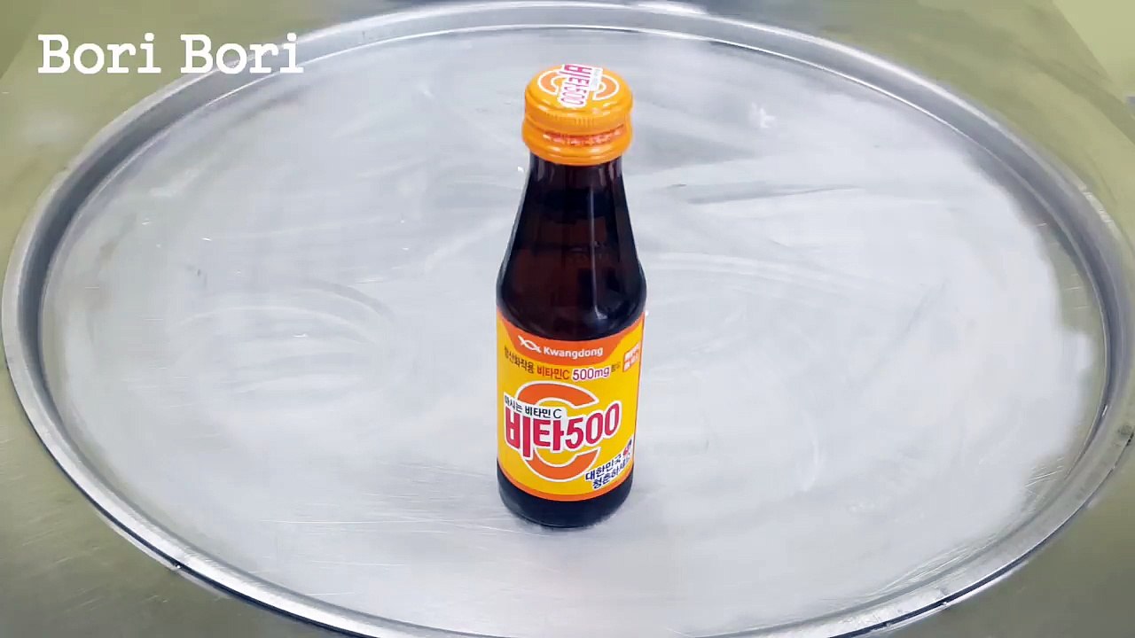 비타500 철판아이스크림 Vita500 ice cream roll 보리보리 boribori