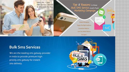 Best Bulk sms and Bulk SMS HTTP API Provider in India