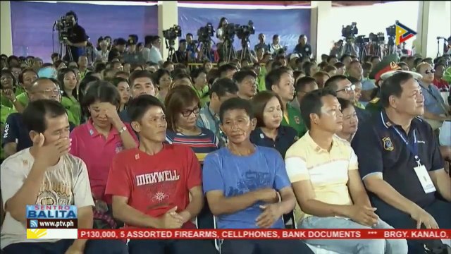 Pangulong Duterte, nanguna sa send-off ceremony ng limang Vietnamese fishermen