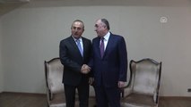 Çavuşoğlu, Azerbaycan ??dışişleri Bakanı ???mammadyarov'la ???görüştü