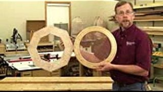 Cutting a Circular Frame with a Band Saw  Woodworking