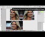 Photoshop Tutorial - How To Create A Mirror Image Effect