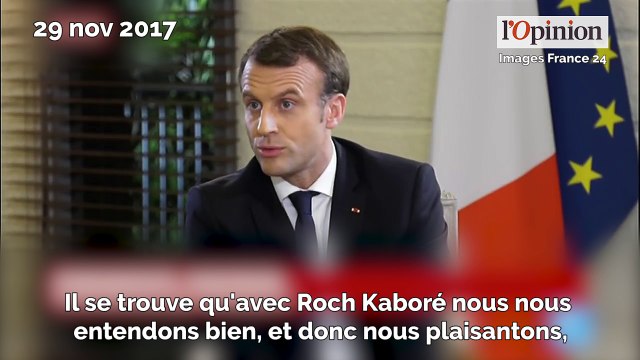 Plaisanterie douteuse au Burkina Faso: Macron s'explique