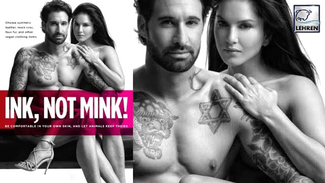 Sunny Leone's BOLD Photoshoot For Peta With Husband Daniel Weber