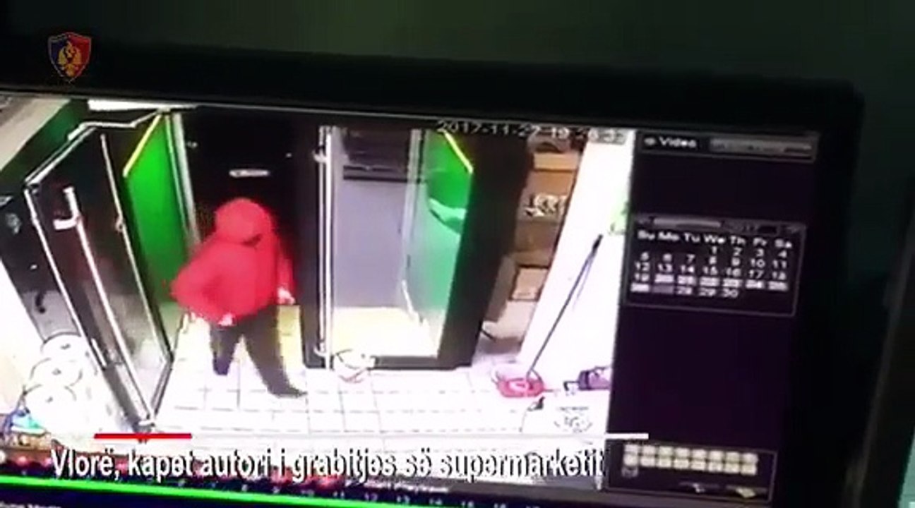 Momenti i grabitjes dhe arrestimi