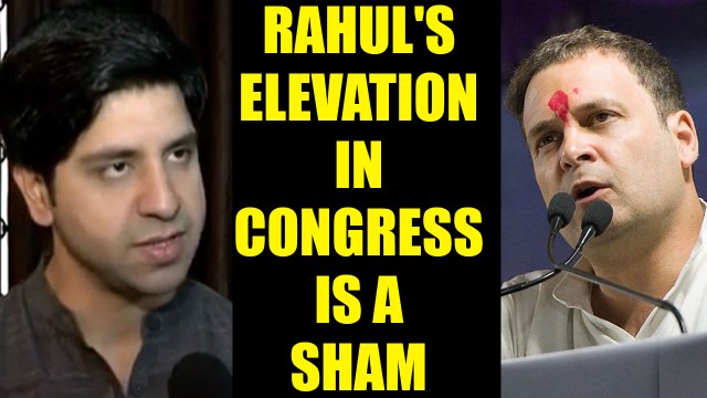 Congress leader Shehzad Poonawalla slams party of practicing dynasty politics | Oneindia News