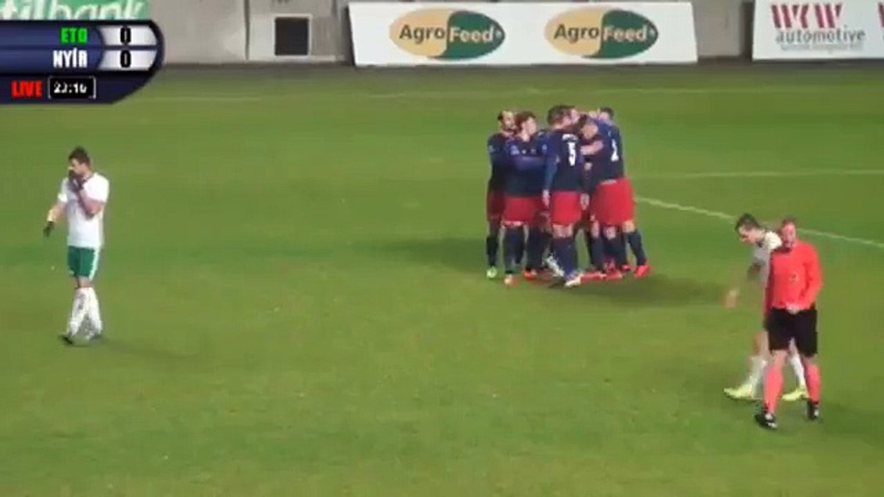 Gyori ETO 3:1 Nyiregyhaza (Hungarian Cup. 29 November)