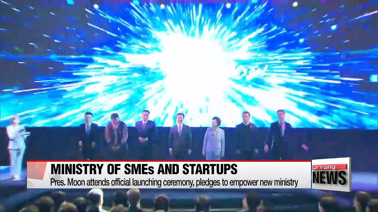President Moon pledges to empower new Ministry of SMEs and Startups
