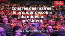 VIDEO. Congrès des maires à Tours : le premier discours du nouveau président