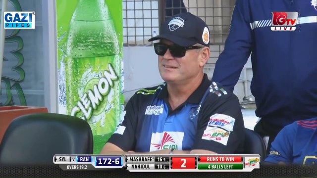 Great Winning Moments of Rangpur Riders against Sylhet Sixers