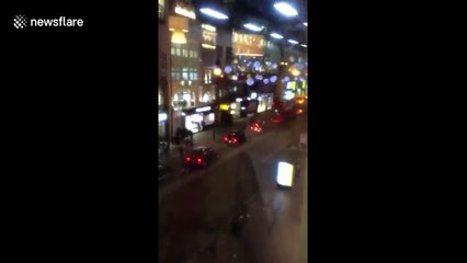 Shoppers flee Oxford Circus incident
