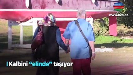 Bu adam ürəyini əlində daşıyır